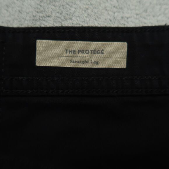 Adriano Goldschmied Jeans Mens Size 33x34 Black Protege Straight Stretch Denim - Picture 7 of 16